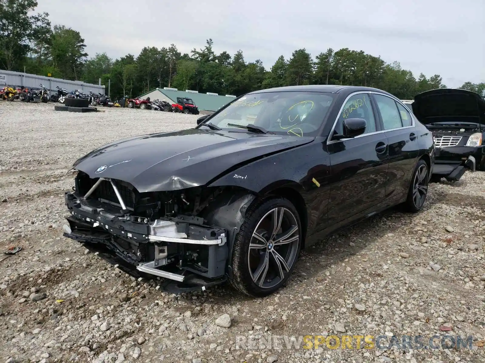 2 Photograph of a damaged car 3MW5R7J01L8B08525 BMW 3 SERIES 2020