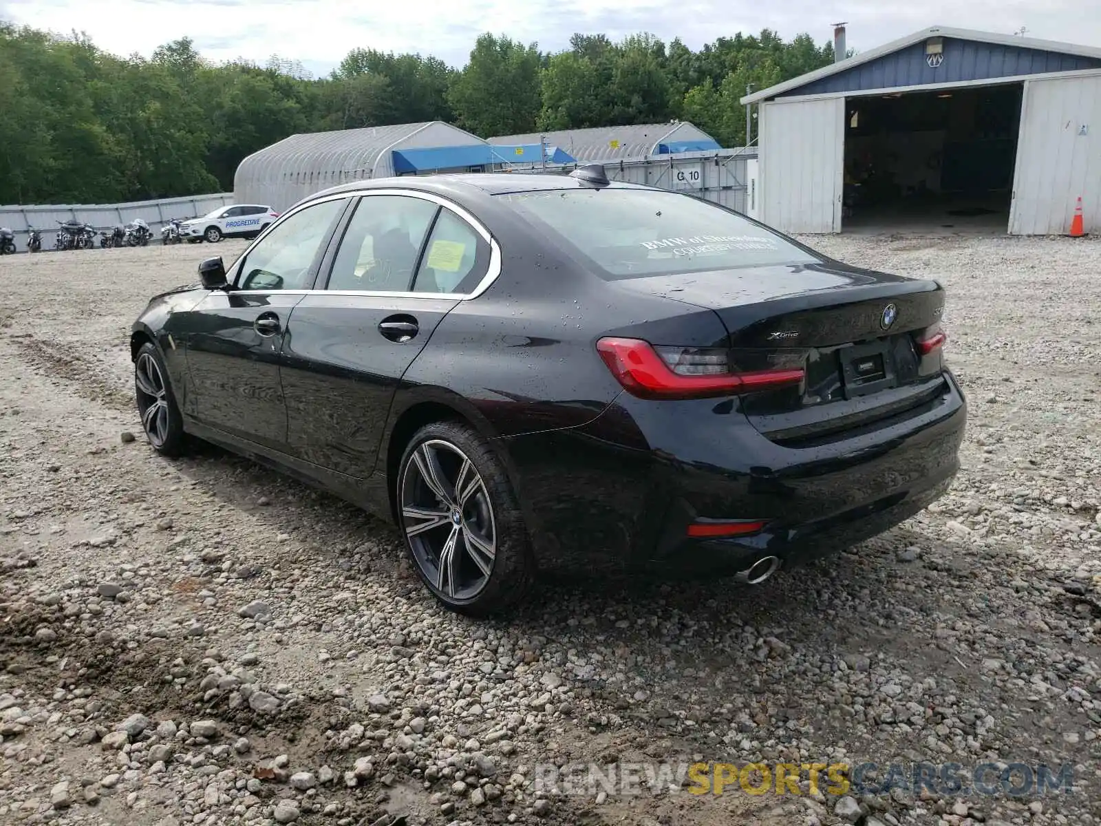 3 Фотография поврежденного автомобиля 3MW5R7J01L8B08525 BMW 3 SERIES 2020