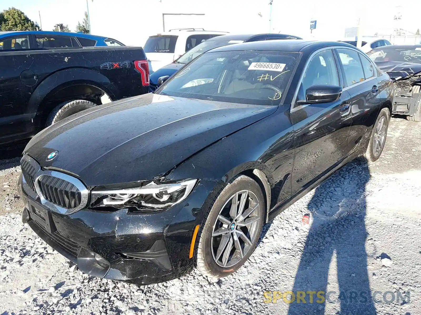 2 Photograph of a damaged car 3MW5R7J01L8B17483 BMW 3 SERIES 2020