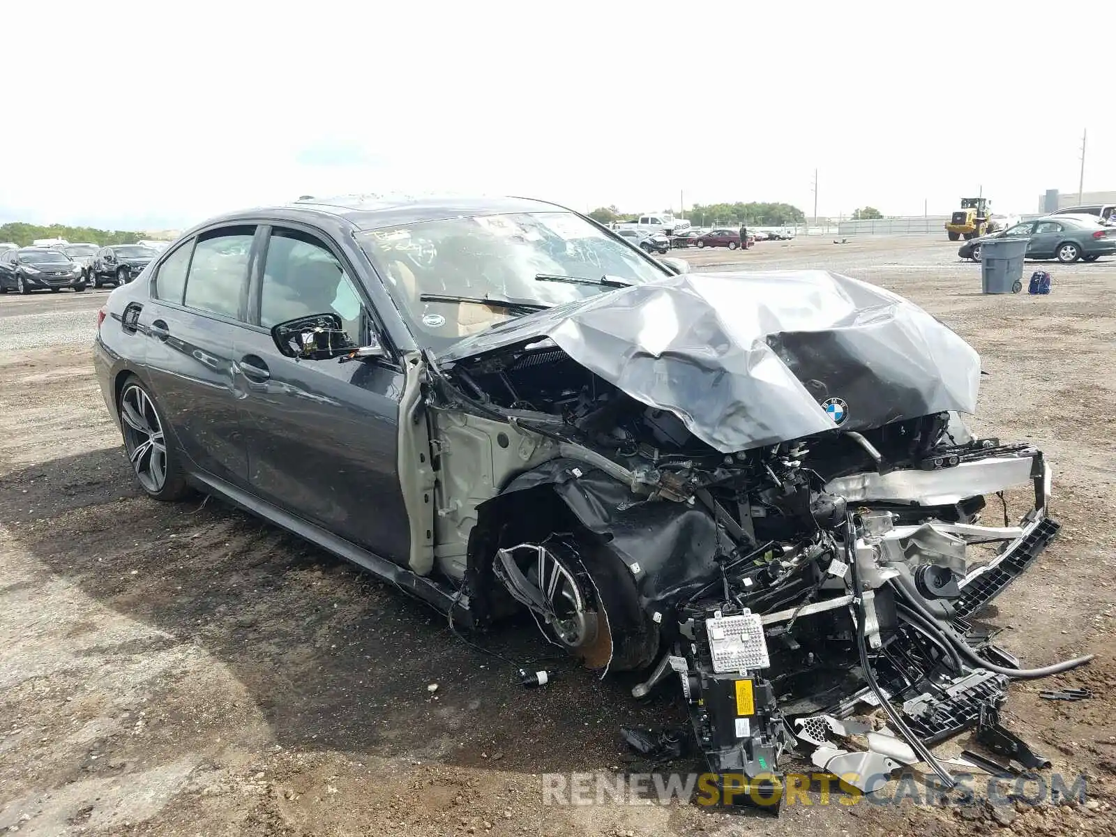 1 Photograph of a damaged car 3MW5R7J01L8B22201 BMW 3 SERIES 2020