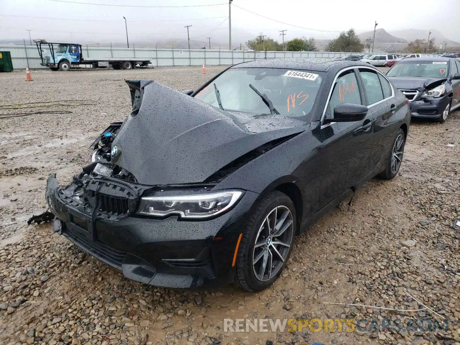 2 Photograph of a damaged car 3MW5R7J01L8B23493 BMW 3 SERIES 2020