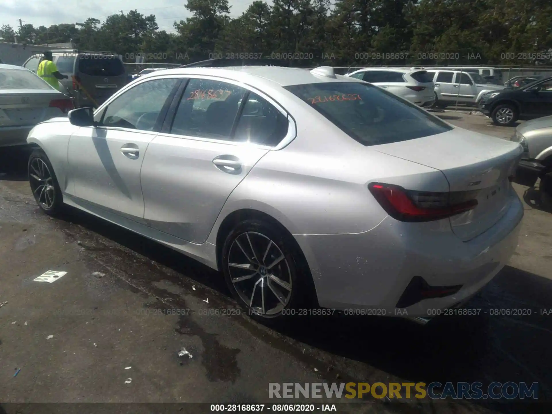 3 Photograph of a damaged car 3MW5R7J01L8B26927 BMW 3 SERIES 2020