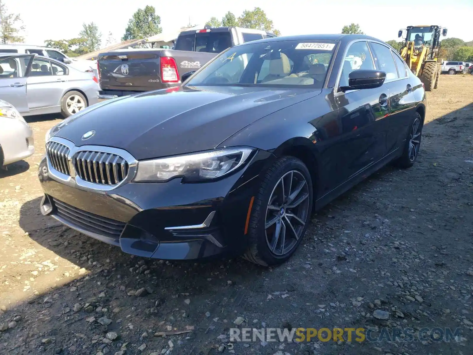 2 Photograph of a damaged car 3MW5R7J01L8B28418 BMW 3 SERIES 2020