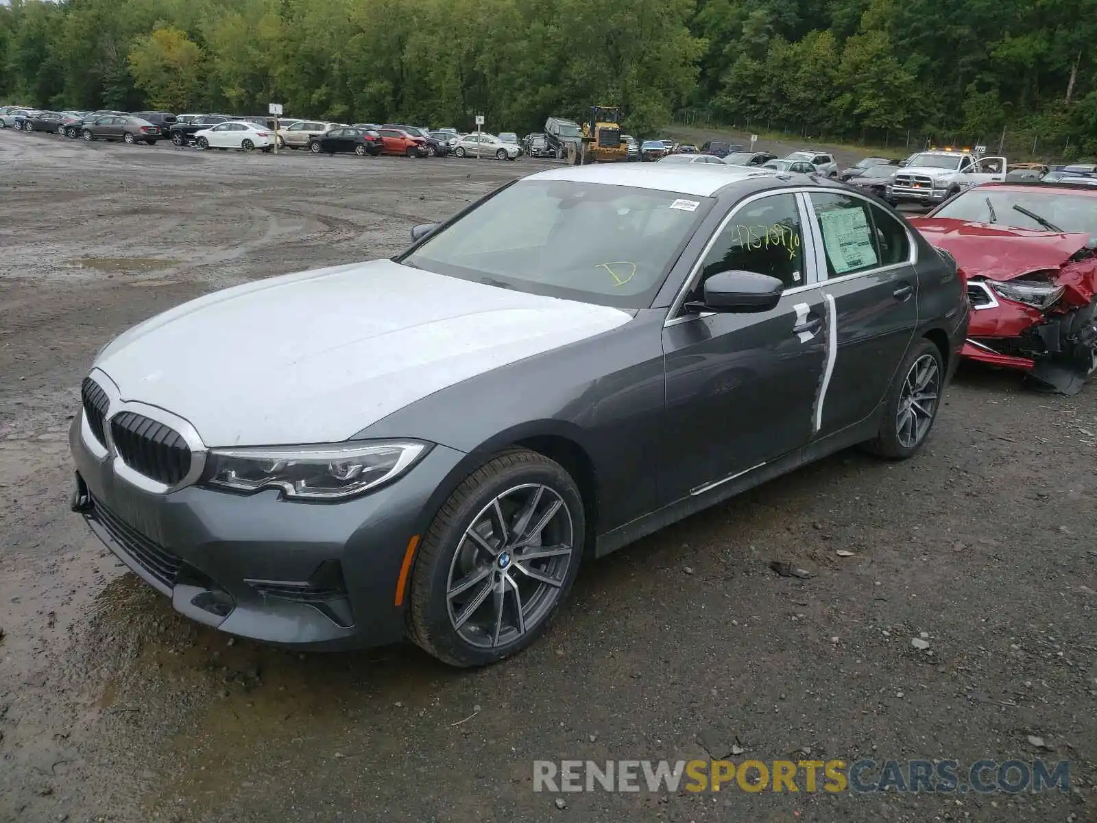 2 Photograph of a damaged car 3MW5R7J01L8B33232 BMW 3 SERIES 2020