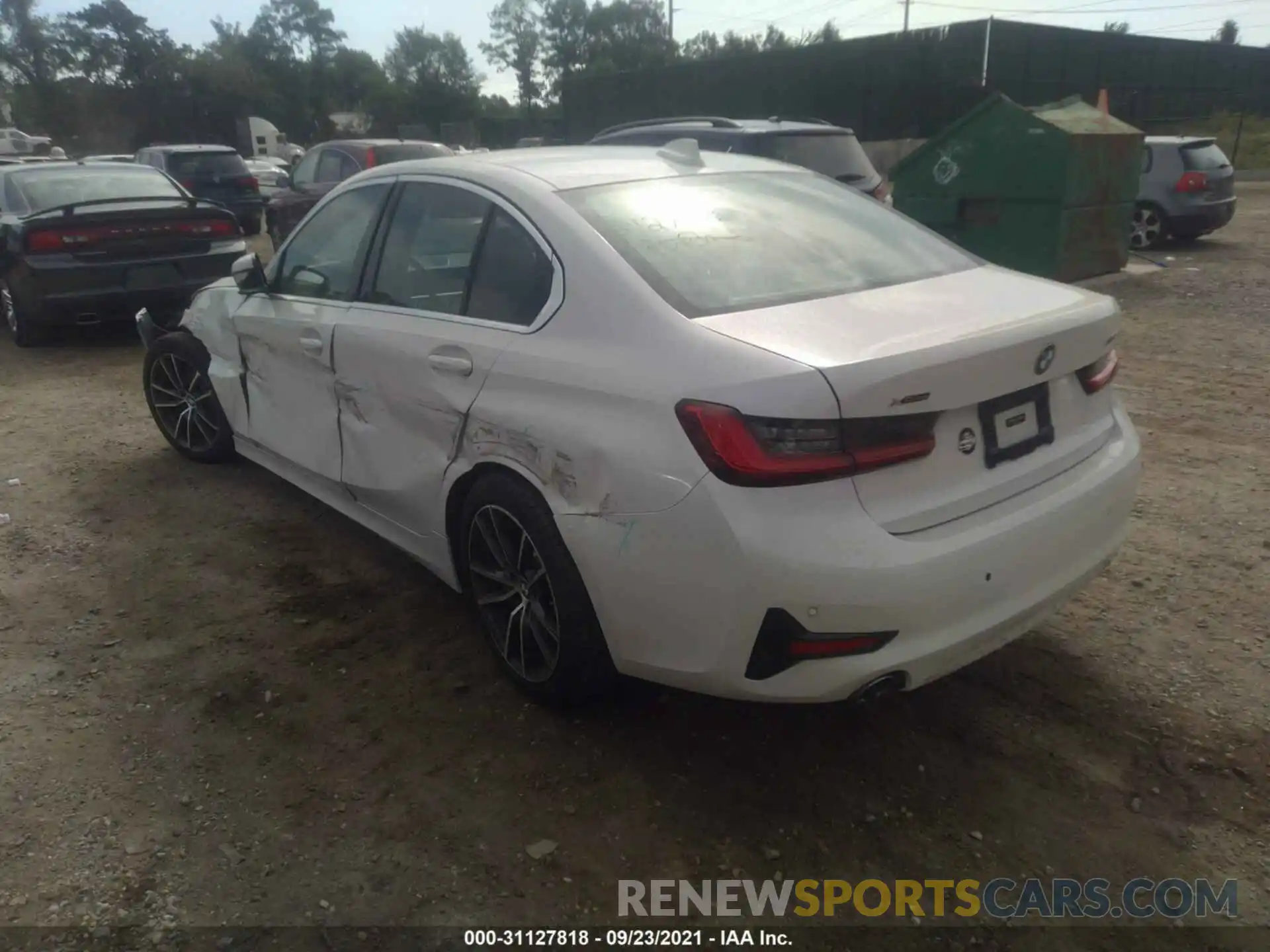 3 Photograph of a damaged car 3MW5R7J01L8B33750 BMW 3 SERIES 2020