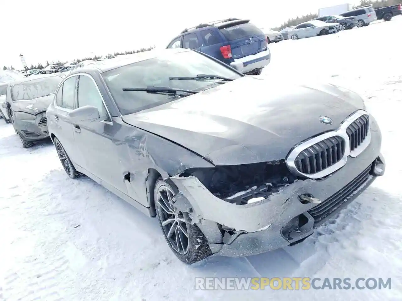 4 Photograph of a damaged car 3MW5R7J01L8B35224 BMW 3 SERIES 2020