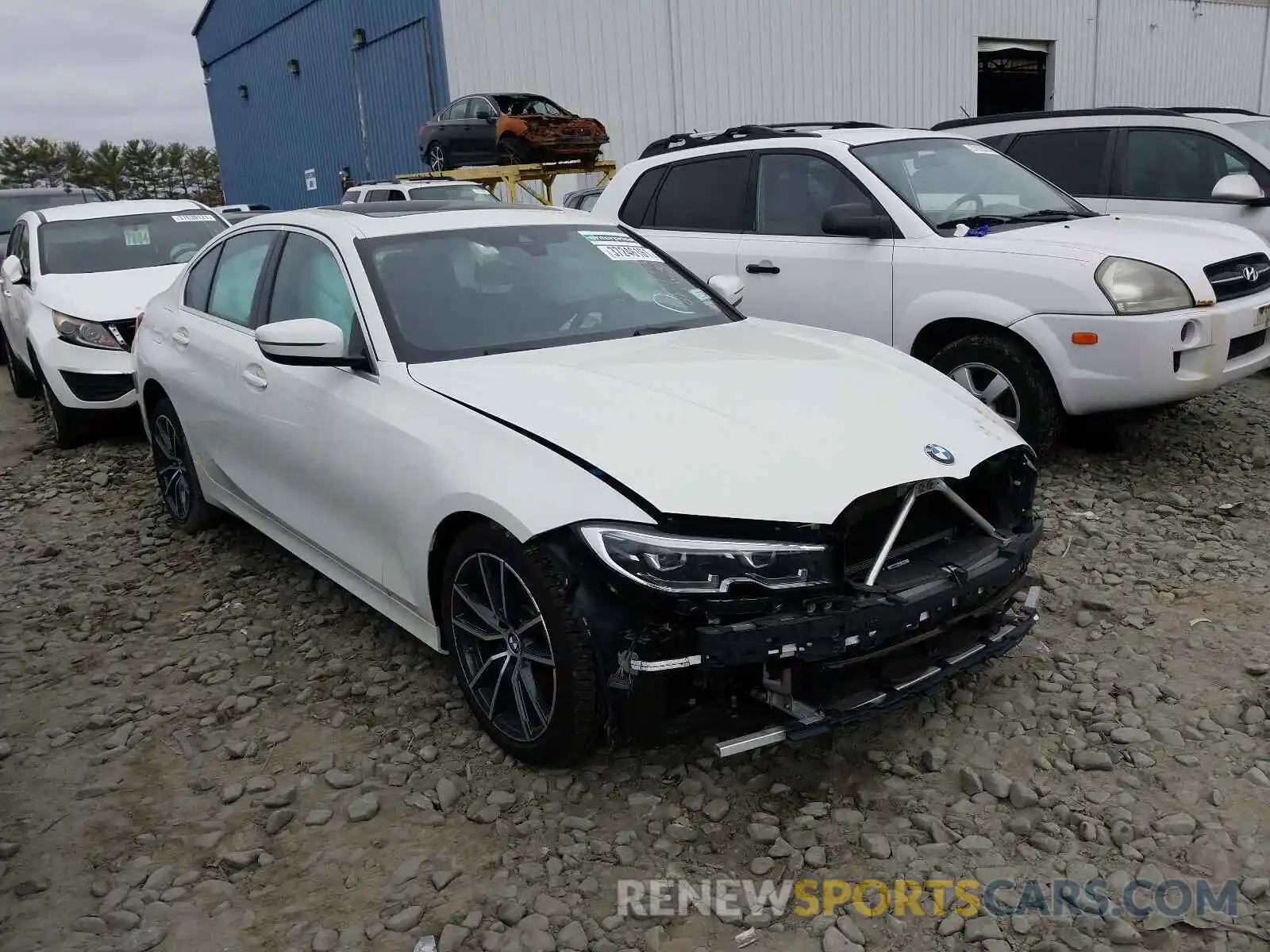 1 Photograph of a damaged car 3MW5R7J02L8B08906 BMW 3 SERIES 2020