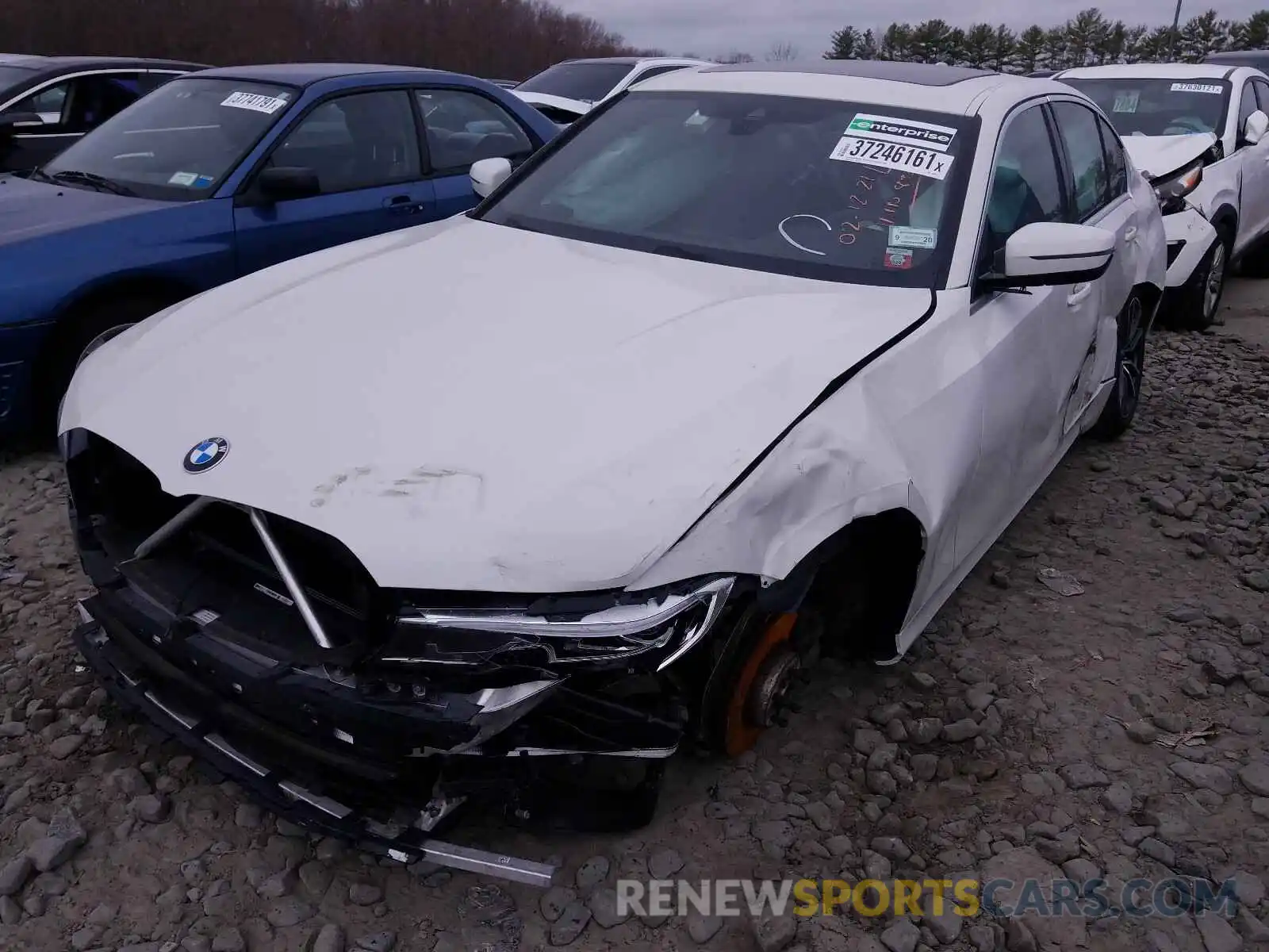 9 Photograph of a damaged car 3MW5R7J02L8B08906 BMW 3 SERIES 2020