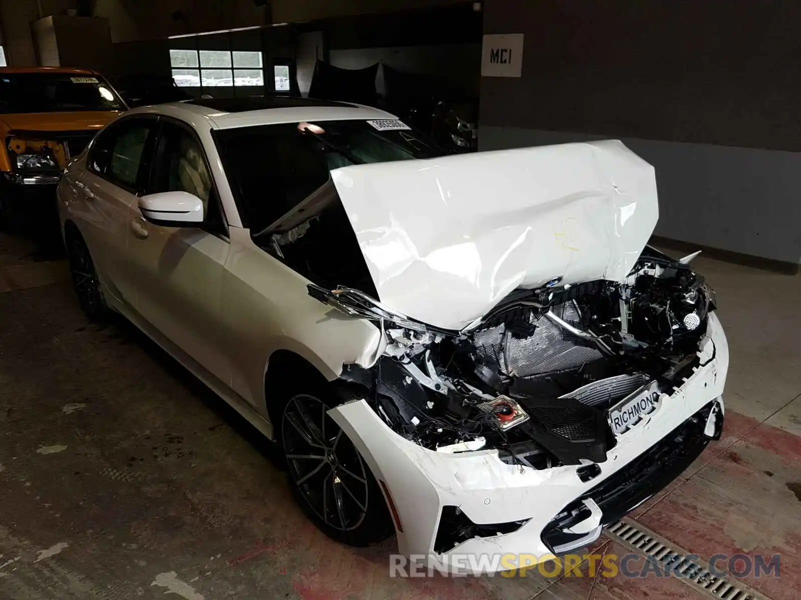 1 Photograph of a damaged car 3MW5R7J02L8B16116 BMW 3 SERIES 2020