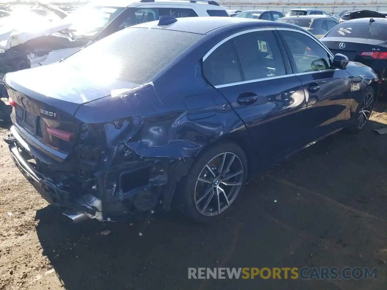 3 Photograph of a damaged car 3MW5R7J02L8B17833 BMW 3 SERIES 2020