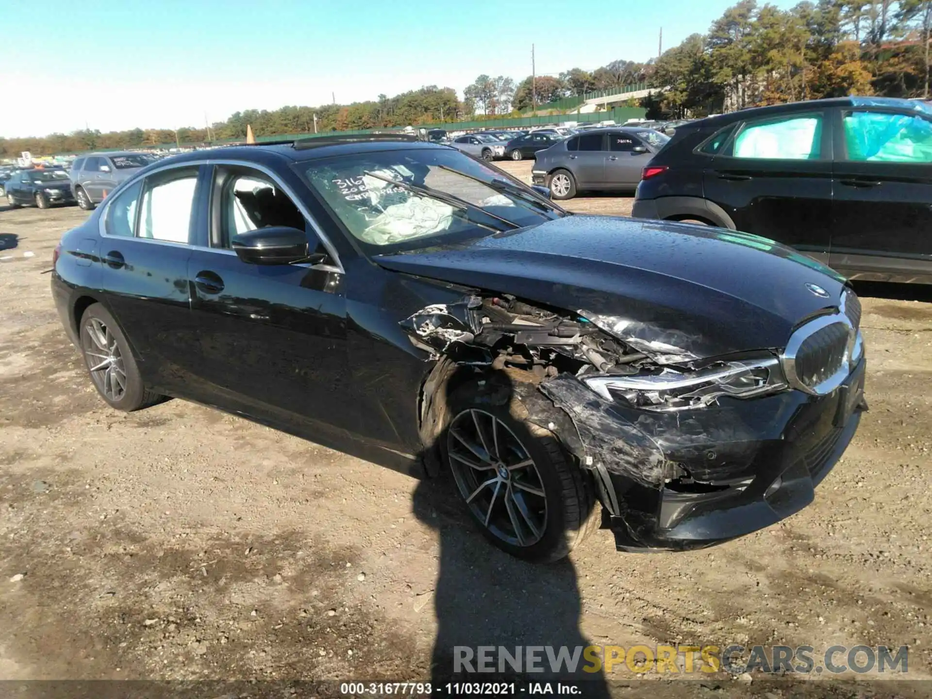 1 Photograph of a damaged car 3MW5R7J02L8B20943 BMW 3 SERIES 2020