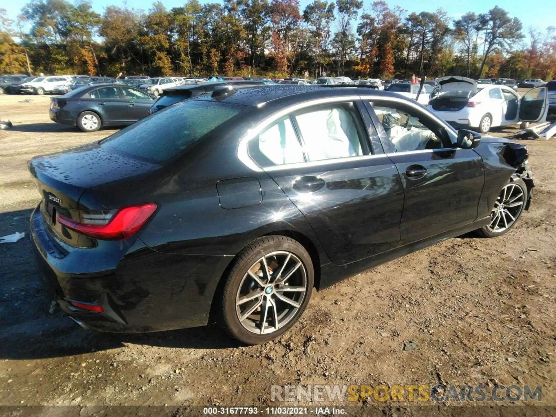 4 Photograph of a damaged car 3MW5R7J02L8B20943 BMW 3 SERIES 2020