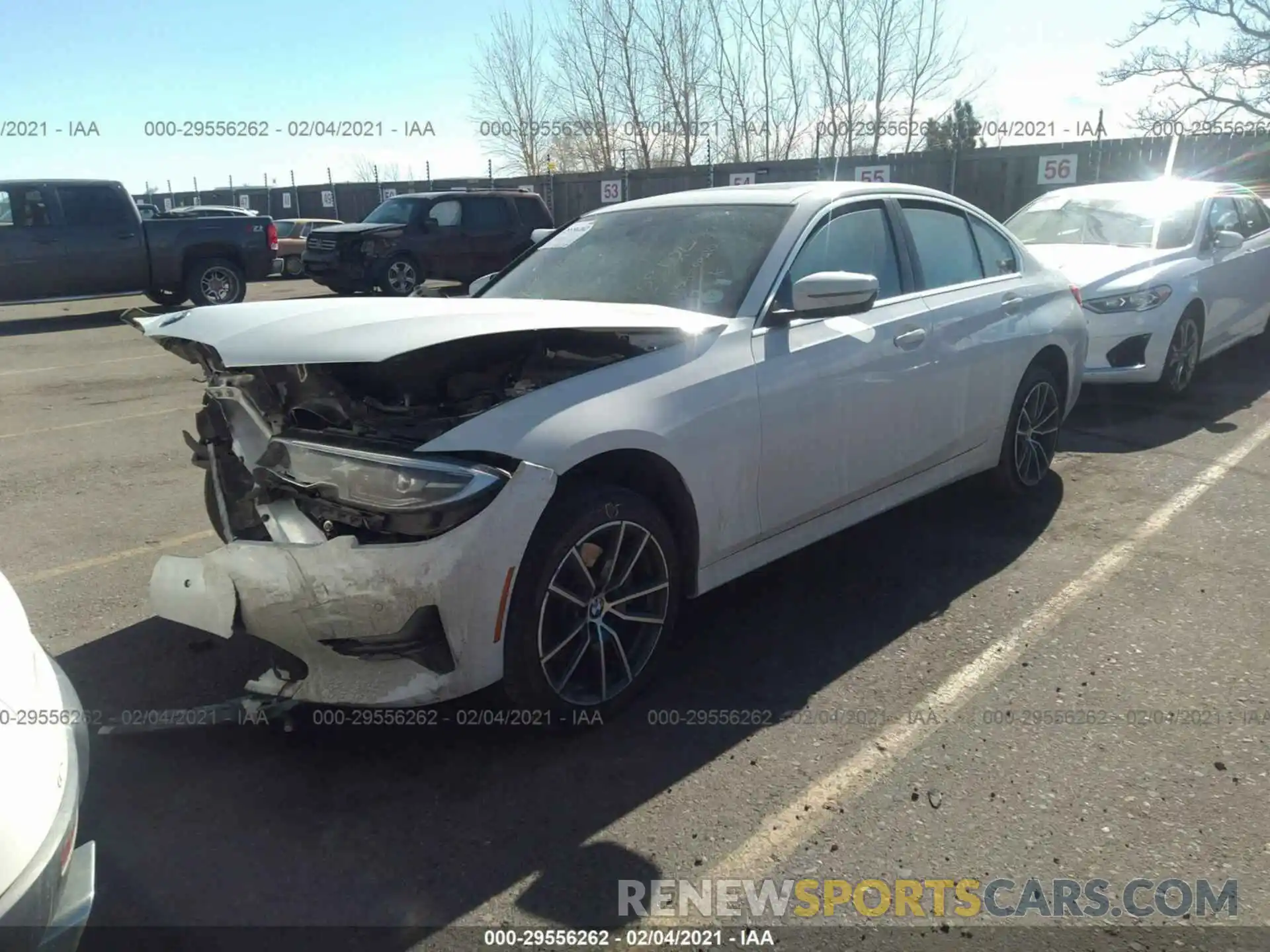 2 Photograph of a damaged car 3MW5R7J02L8B23292 BMW 3 SERIES 2020