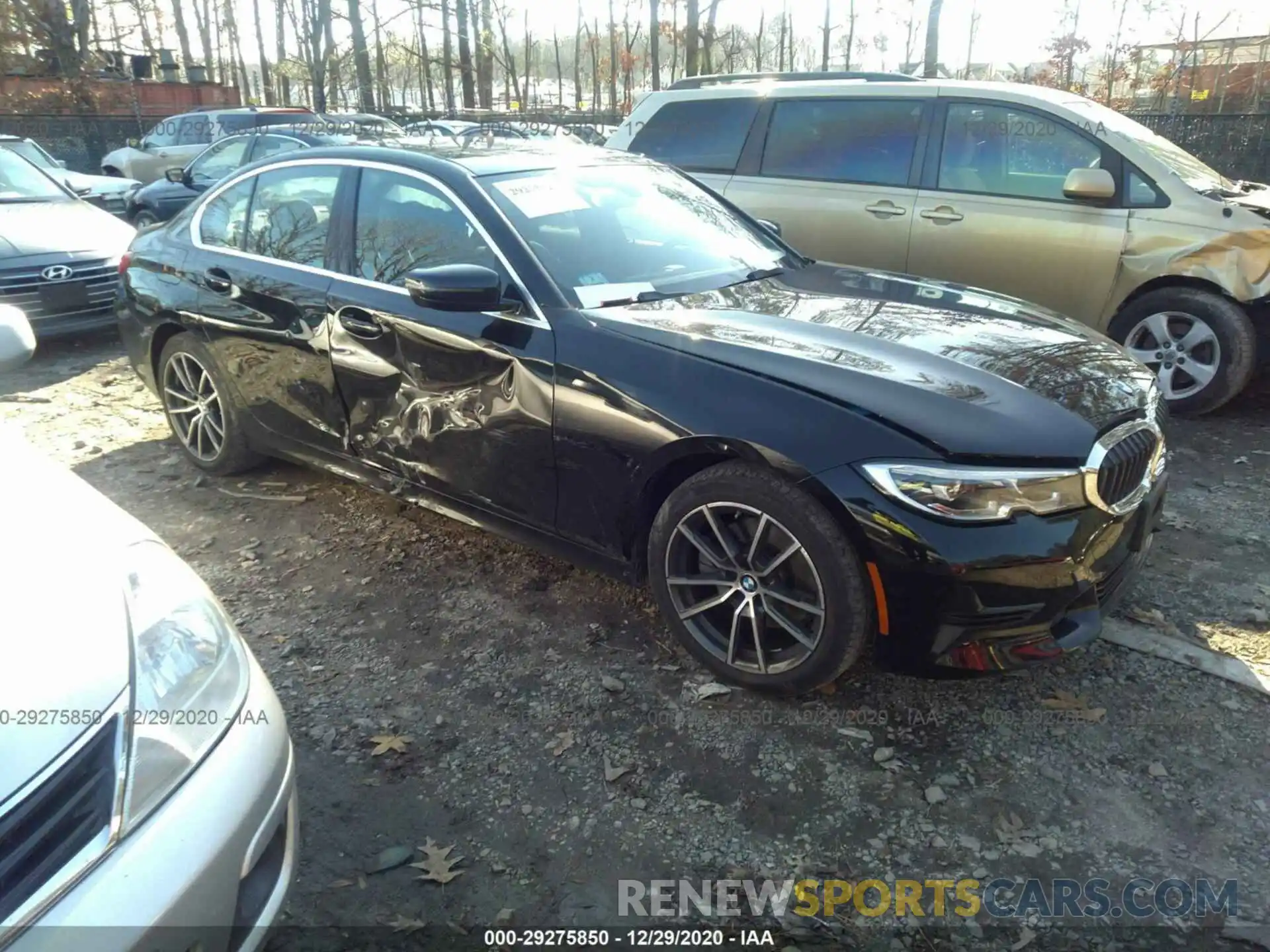 1 Фотография поврежденного автомобиля 3MW5R7J02L8B23471 BMW 3 SERIES 2020