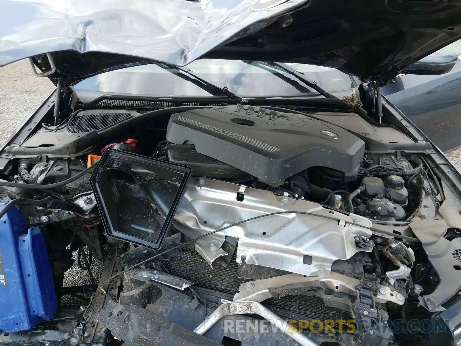 7 Фотография поврежденного автомобиля 3MW5R7J02L8B23521 BMW 3 SERIES 2020