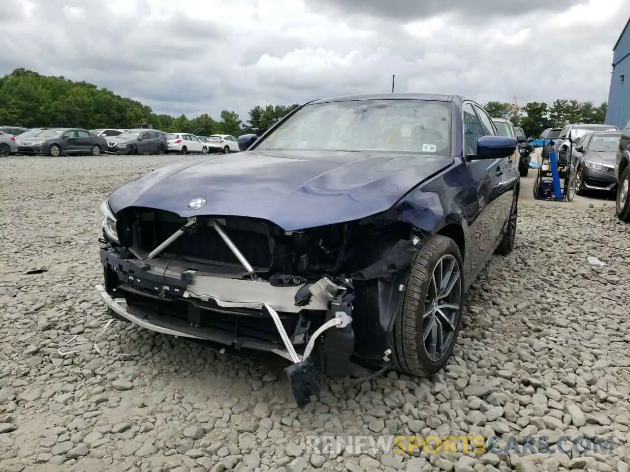 9 Photograph of a damaged car 3MW5R7J02L8B28489 BMW 3 SERIES 2020