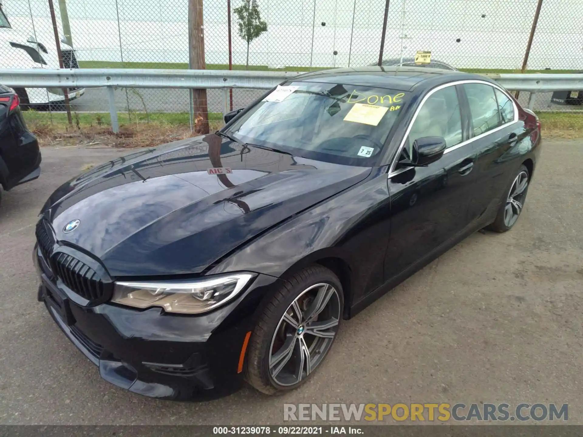 2 Photograph of a damaged car 3MW5R7J02L8B31263 BMW 3 SERIES 2020