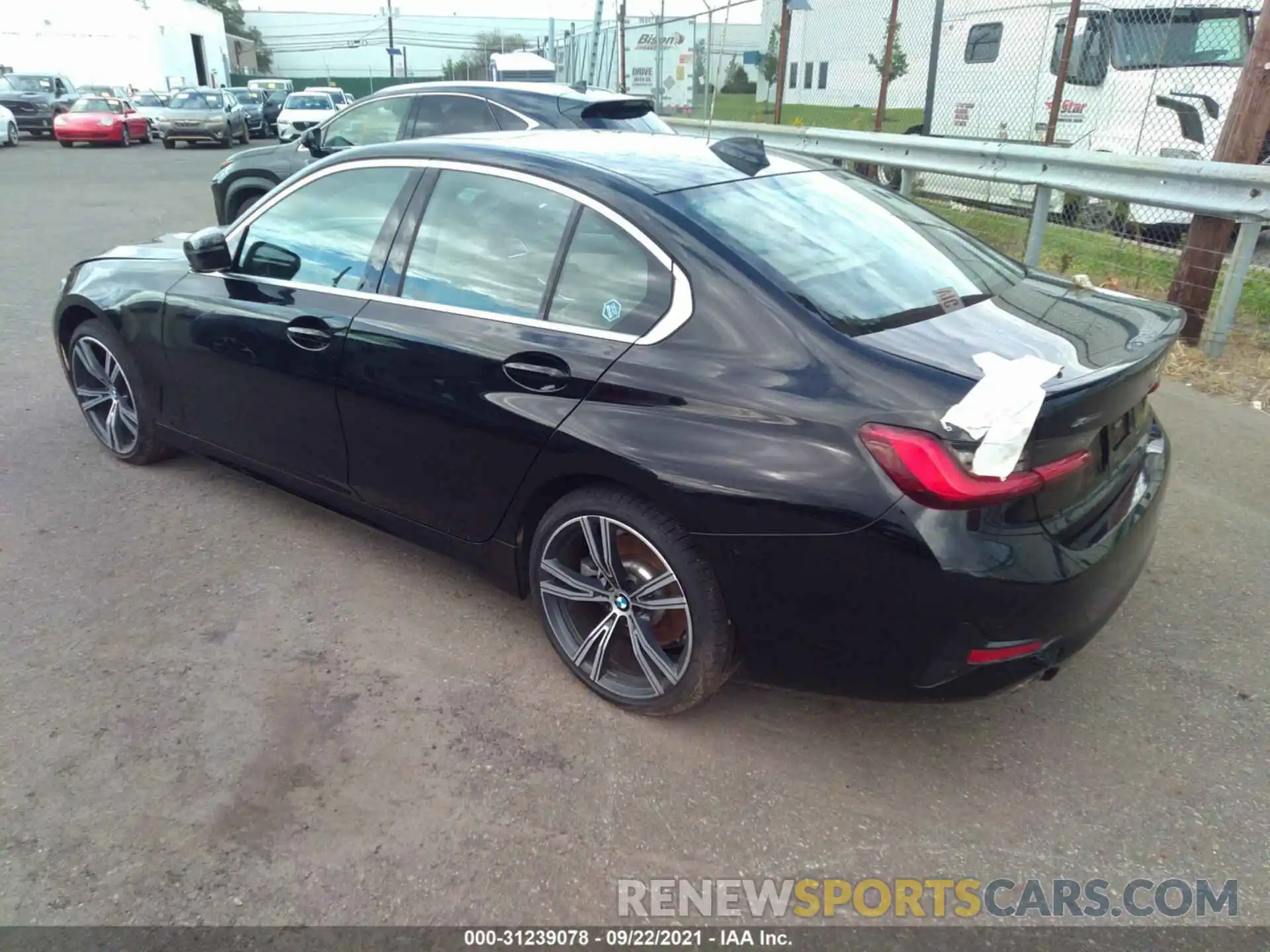 3 Photograph of a damaged car 3MW5R7J02L8B31263 BMW 3 SERIES 2020