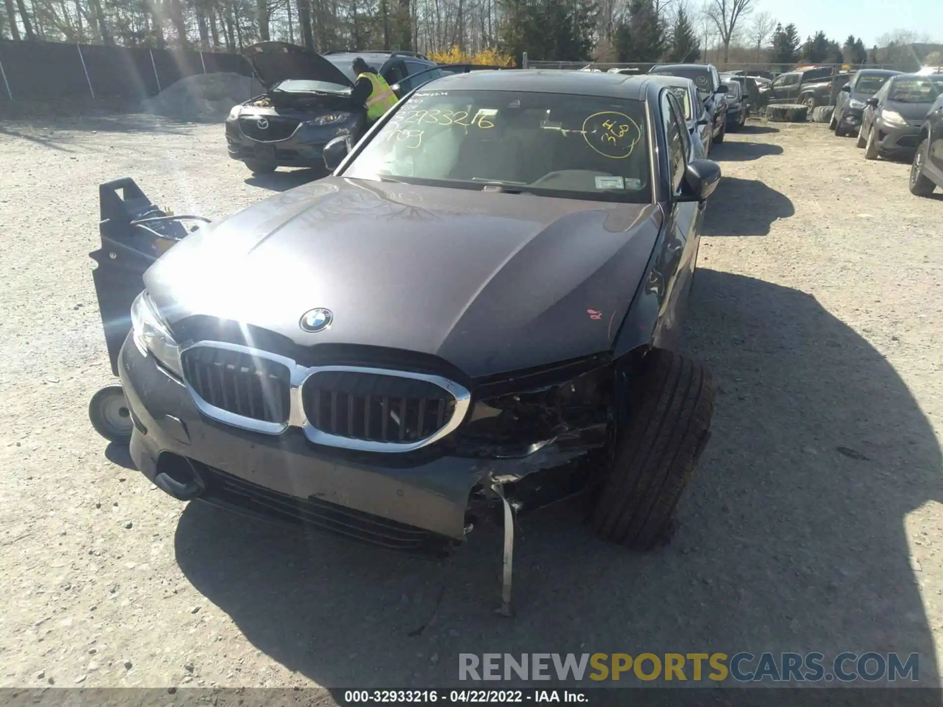 6 Фотография поврежденного автомобиля 3MW5R7J02L8B32011 BMW 3 SERIES 2020