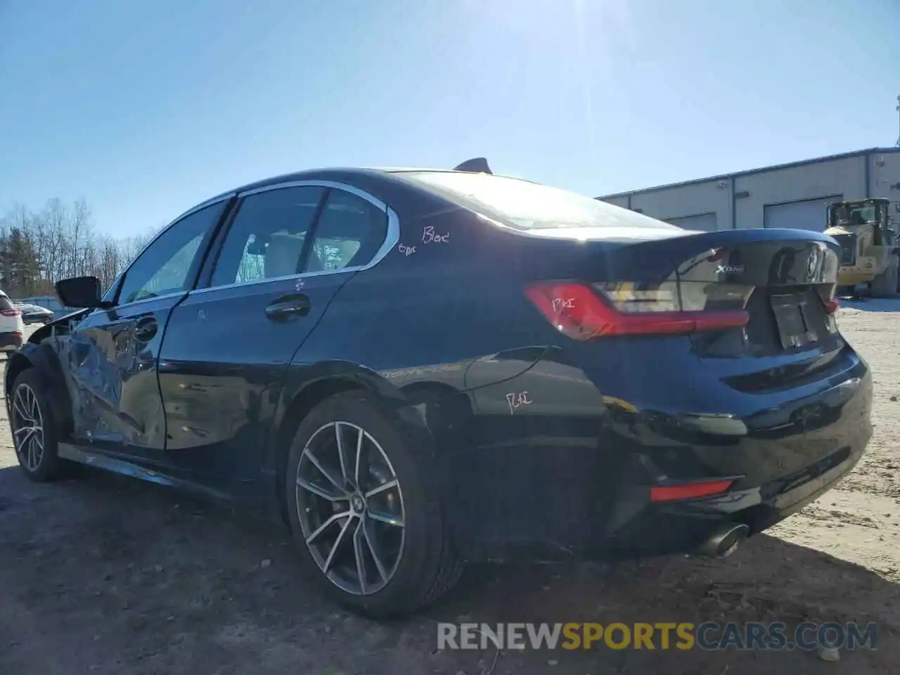 2 Photograph of a damaged car 3MW5R7J02L8B35328 BMW 3 SERIES 2020