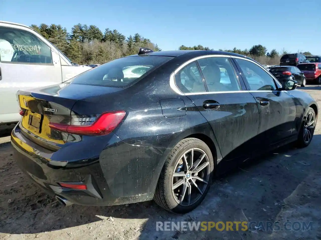 3 Photograph of a damaged car 3MW5R7J02L8B35328 BMW 3 SERIES 2020