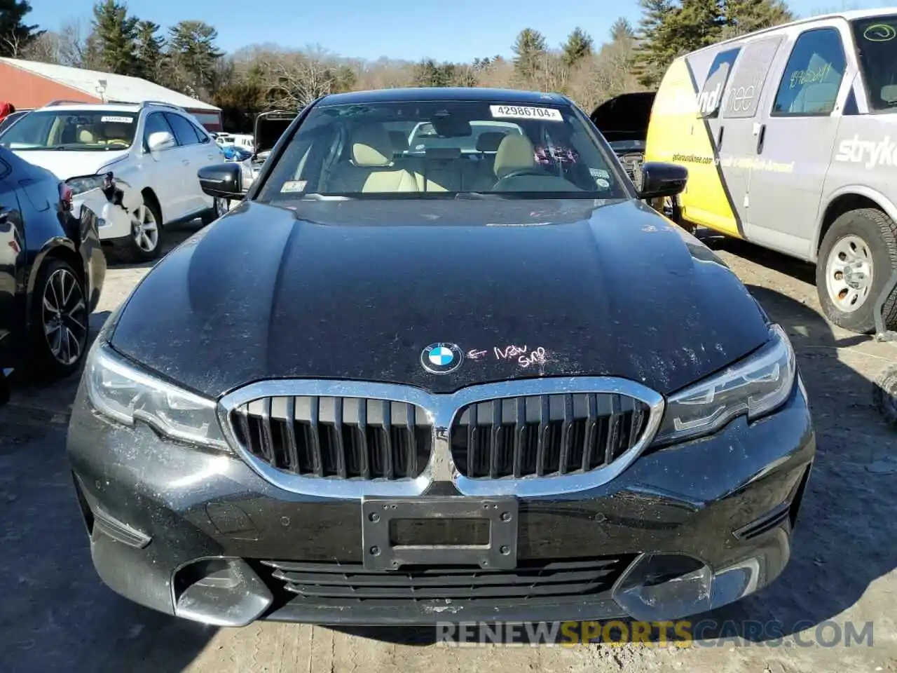 5 Photograph of a damaged car 3MW5R7J02L8B35328 BMW 3 SERIES 2020