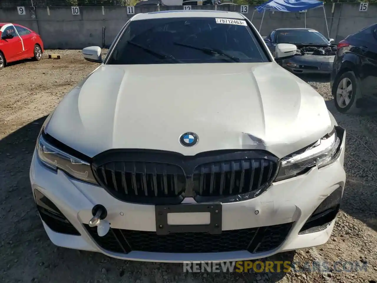 5 Photograph of a damaged car 3MW5R7J02L8B46698 BMW 3 SERIES 2020