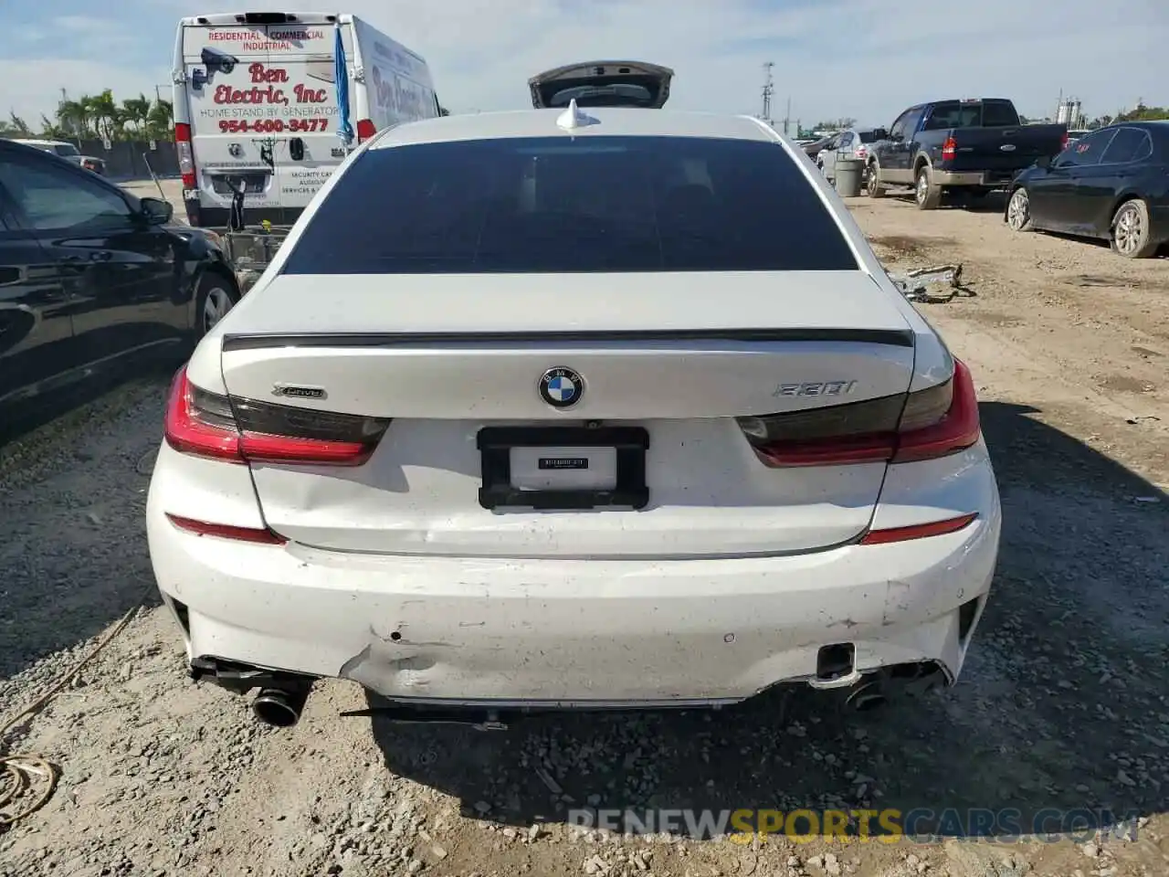 6 Photograph of a damaged car 3MW5R7J02L8B46698 BMW 3 SERIES 2020