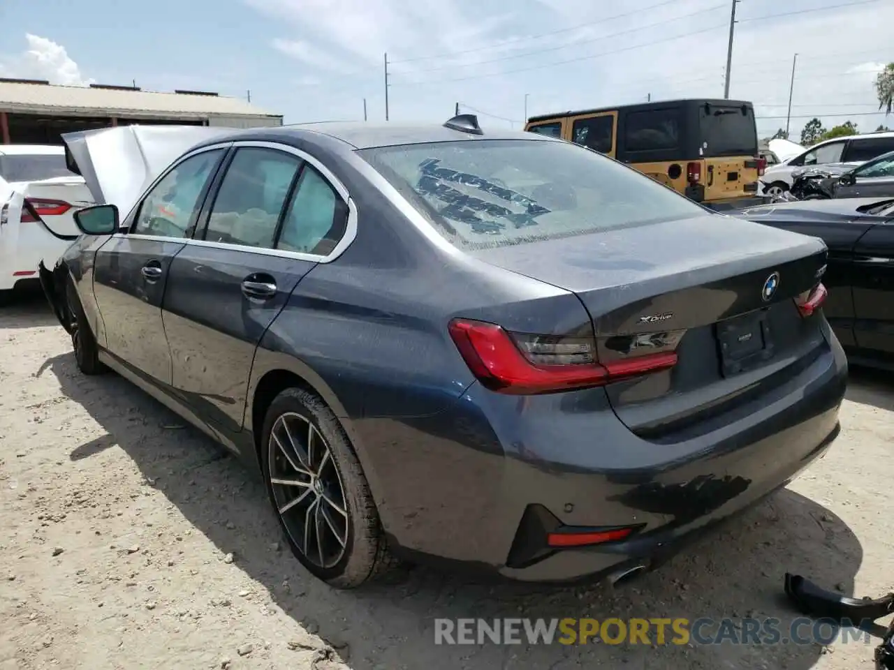 3 Фотография поврежденного автомобиля 3MW5R7J03L8B03665 BMW 3 SERIES 2020