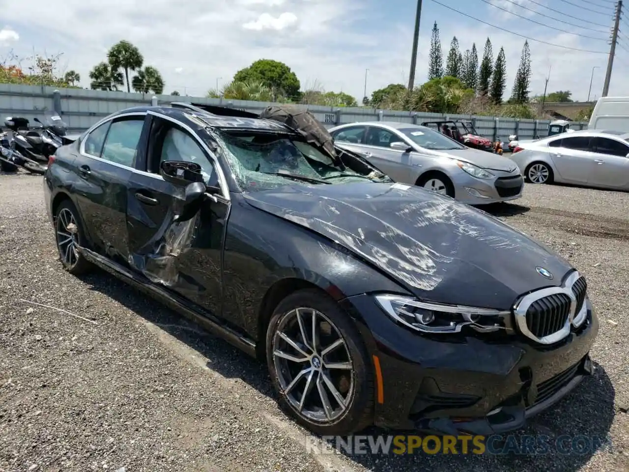 1 Photograph of a damaged car 3MW5R7J03L8B06193 BMW 3 SERIES 2020