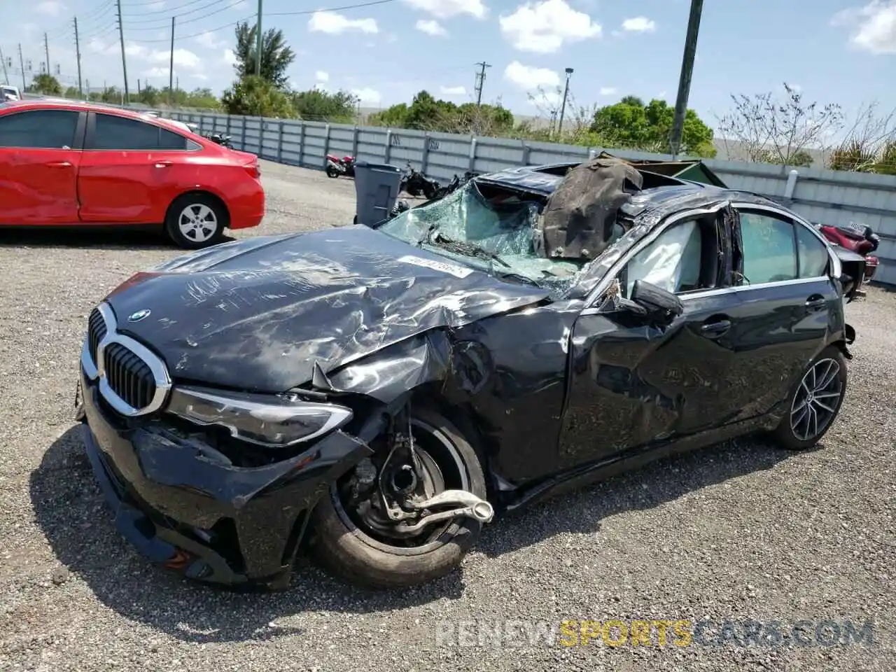 2 Photograph of a damaged car 3MW5R7J03L8B06193 BMW 3 SERIES 2020