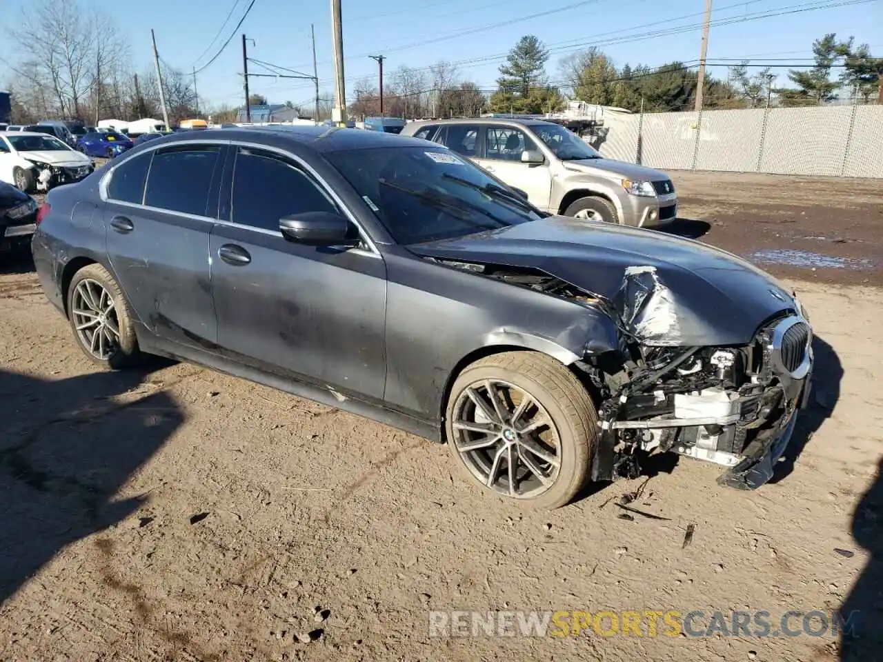 4 Photograph of a damaged car 3MW5R7J03L8B09160 BMW 3 SERIES 2020