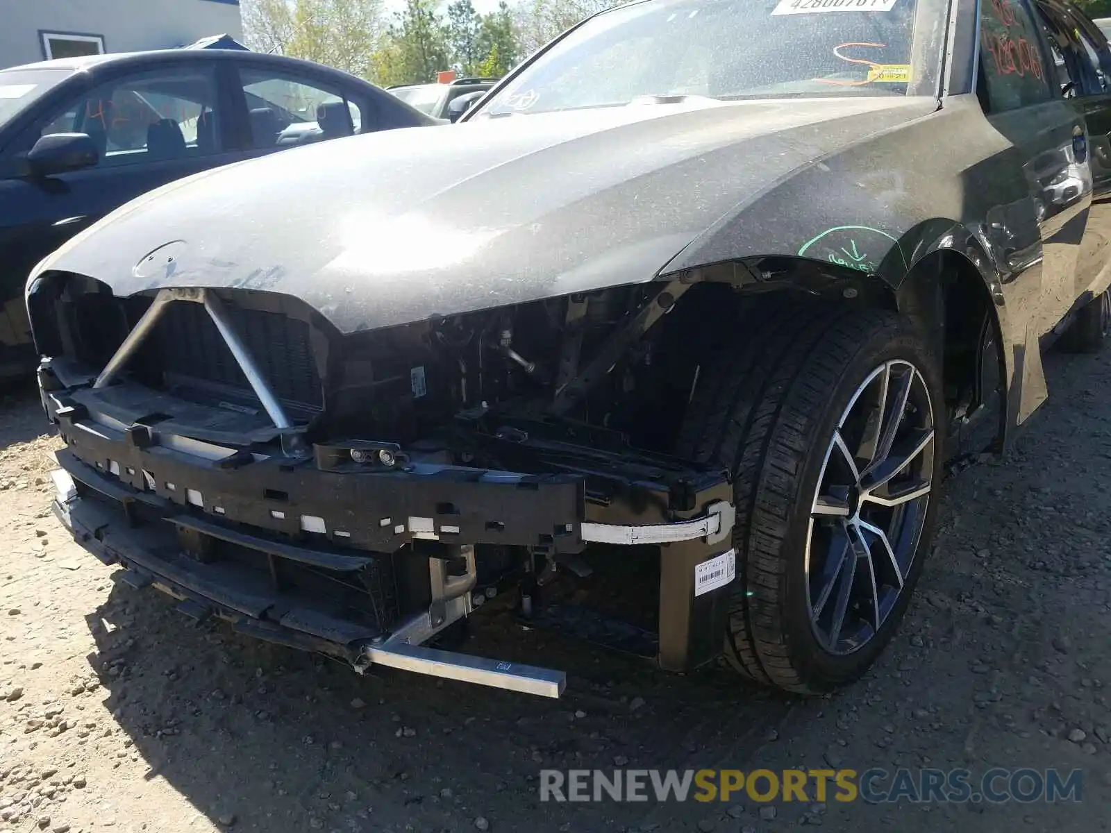 9 Фотография поврежденного автомобиля 3MW5R7J03L8B09322 BMW 3 SERIES 2020
