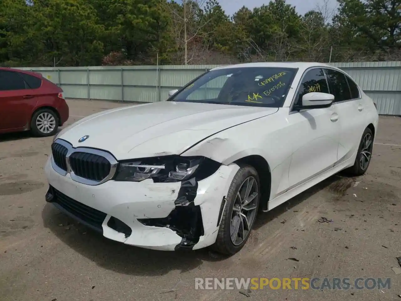 2 Photograph of a damaged car 3MW5R7J03L8B10356 BMW 3 SERIES 2020