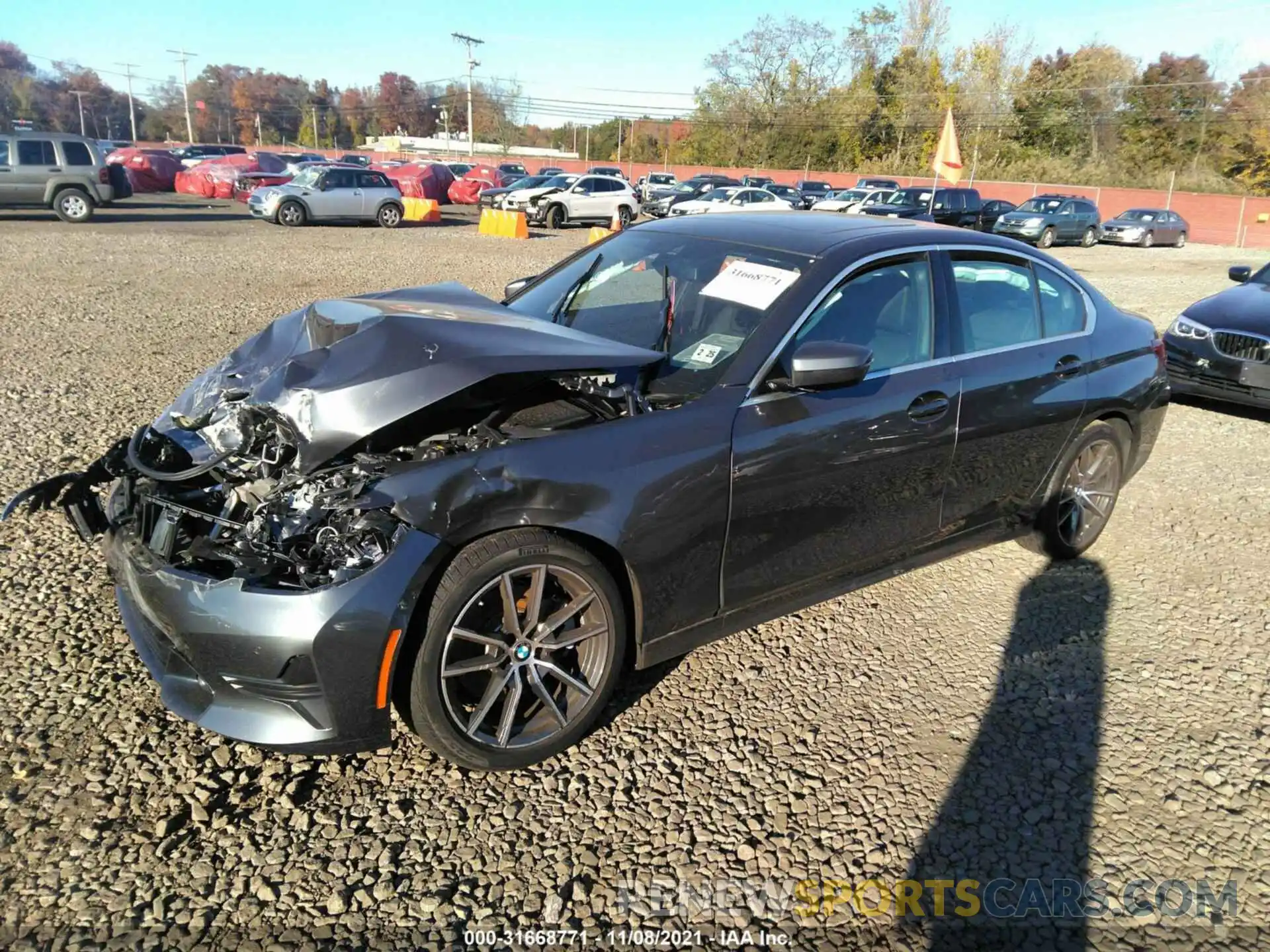 2 Photograph of a damaged car 3MW5R7J03L8B11457 BMW 3 SERIES 2020