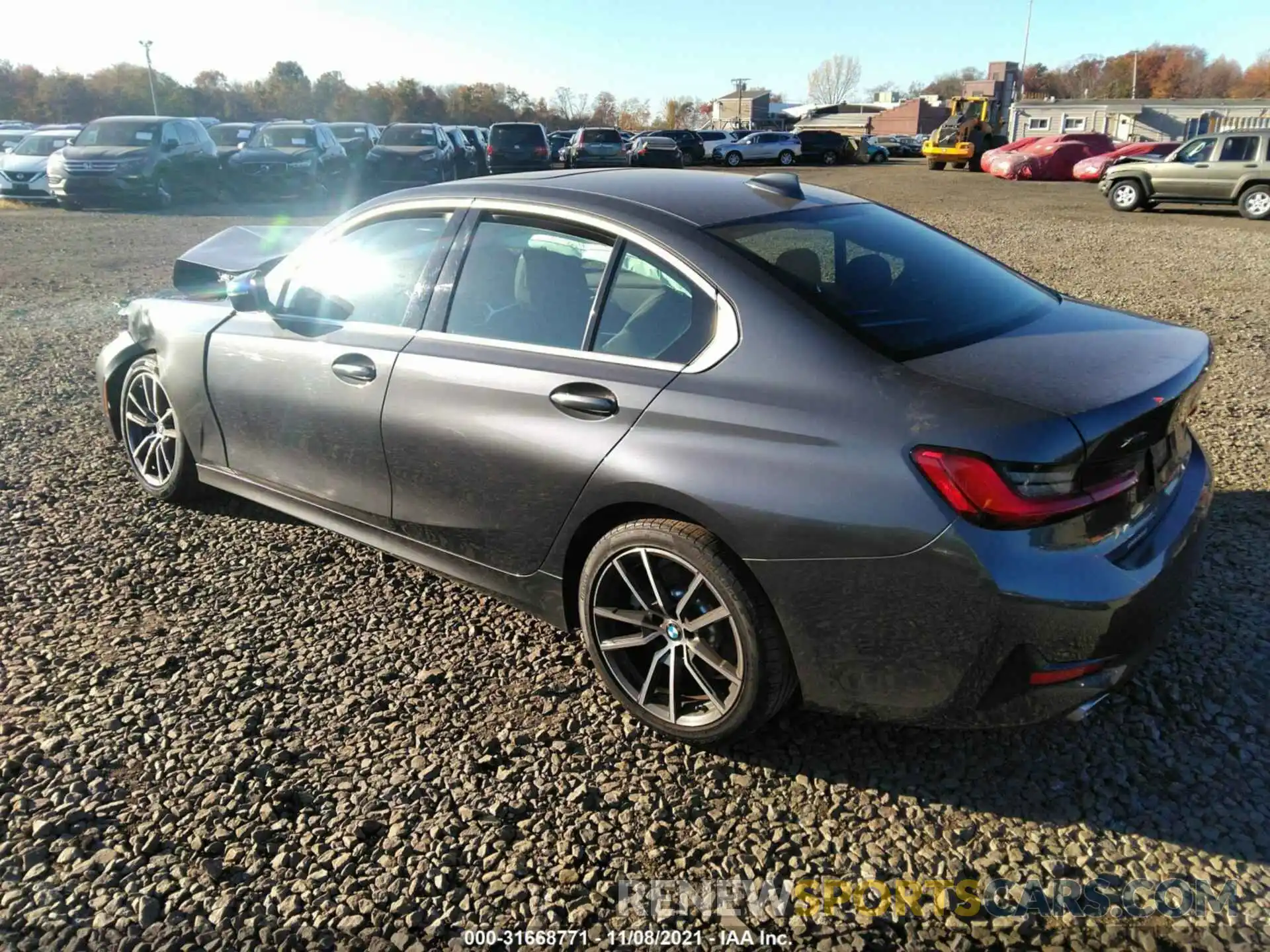 3 Photograph of a damaged car 3MW5R7J03L8B11457 BMW 3 SERIES 2020