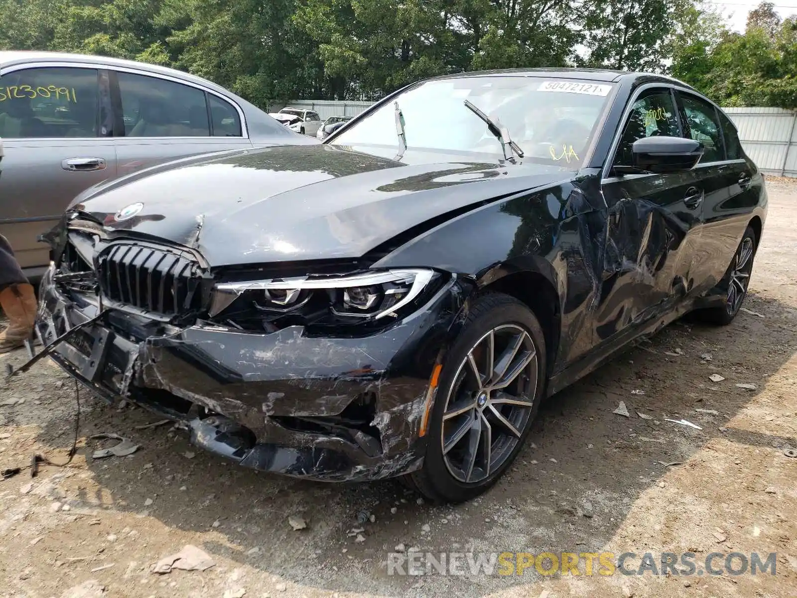 2 Photograph of a damaged car 3MW5R7J03L8B14696 BMW 3 SERIES 2020