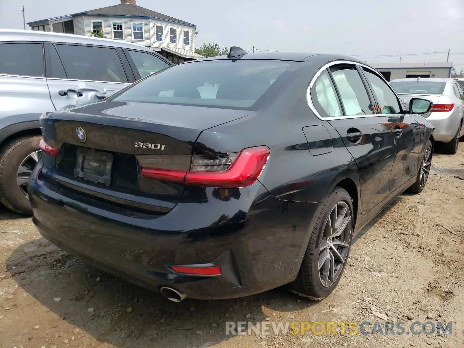 4 Photograph of a damaged car 3MW5R7J03L8B14696 BMW 3 SERIES 2020