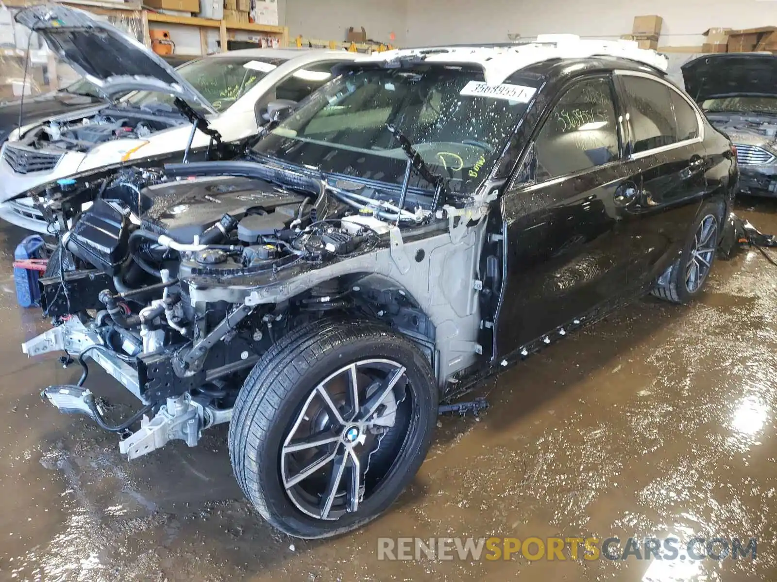 2 Photograph of a damaged car 3MW5R7J03L8B16853 BMW 3 SERIES 2020