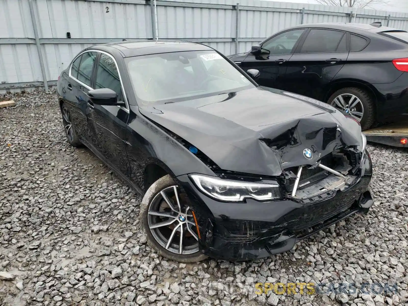 1 Фотография поврежденного автомобиля 3MW5R7J03L8B17887 BMW 3 SERIES 2020