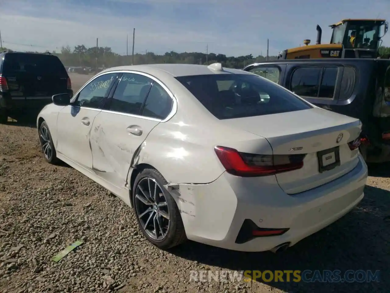 3 Photograph of a damaged car 3MW5R7J03L8B20692 BMW 3 SERIES 2020