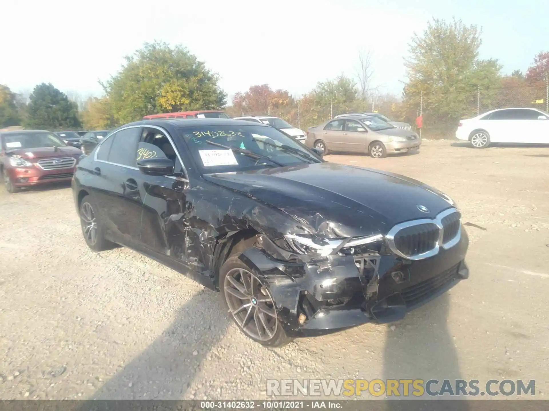 1 Photograph of a damaged car 3MW5R7J03L8B21227 BMW 3 SERIES 2020