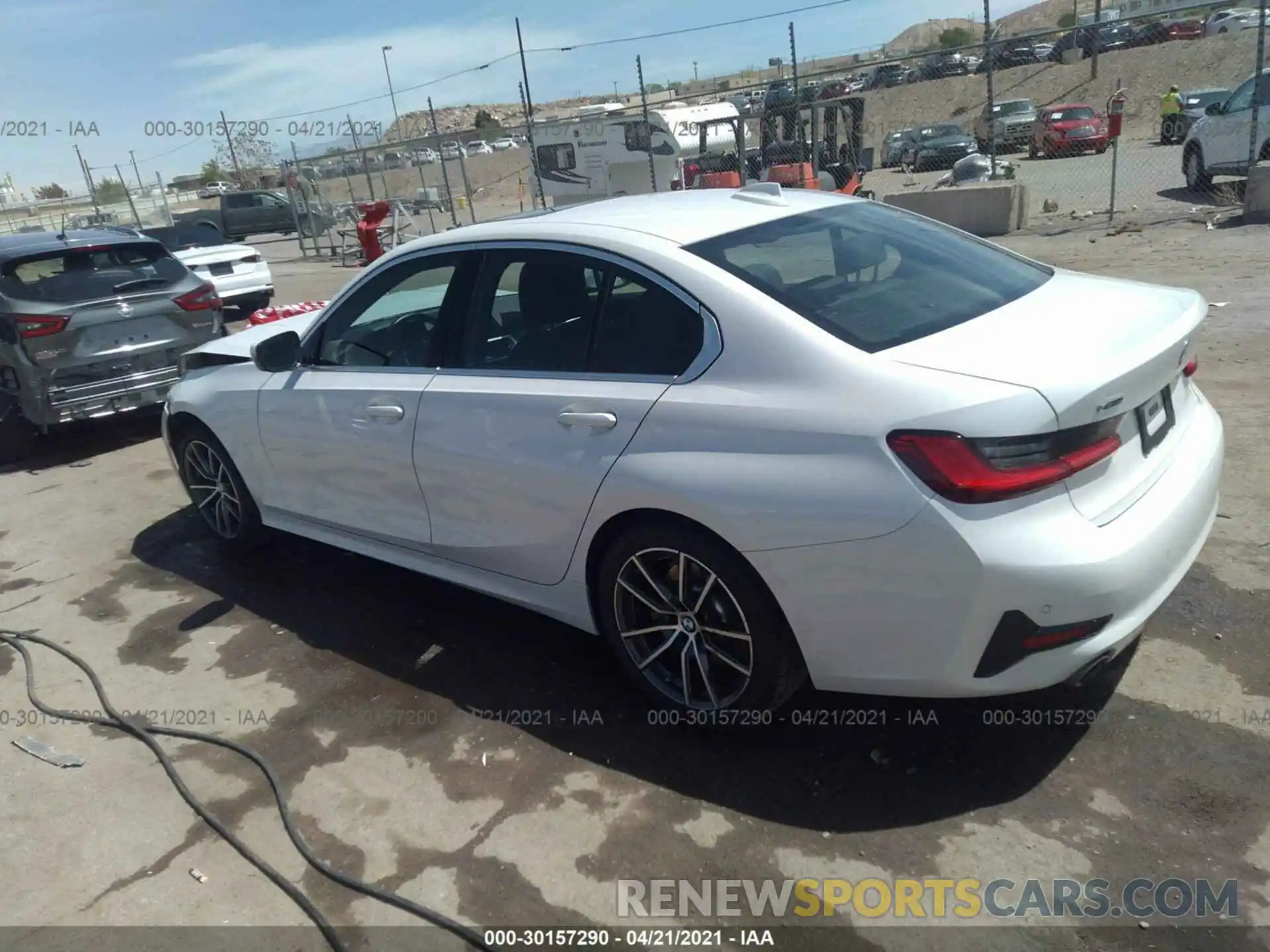 3 Photograph of a damaged car 3MW5R7J03L8B24855 BMW 3 SERIES 2020