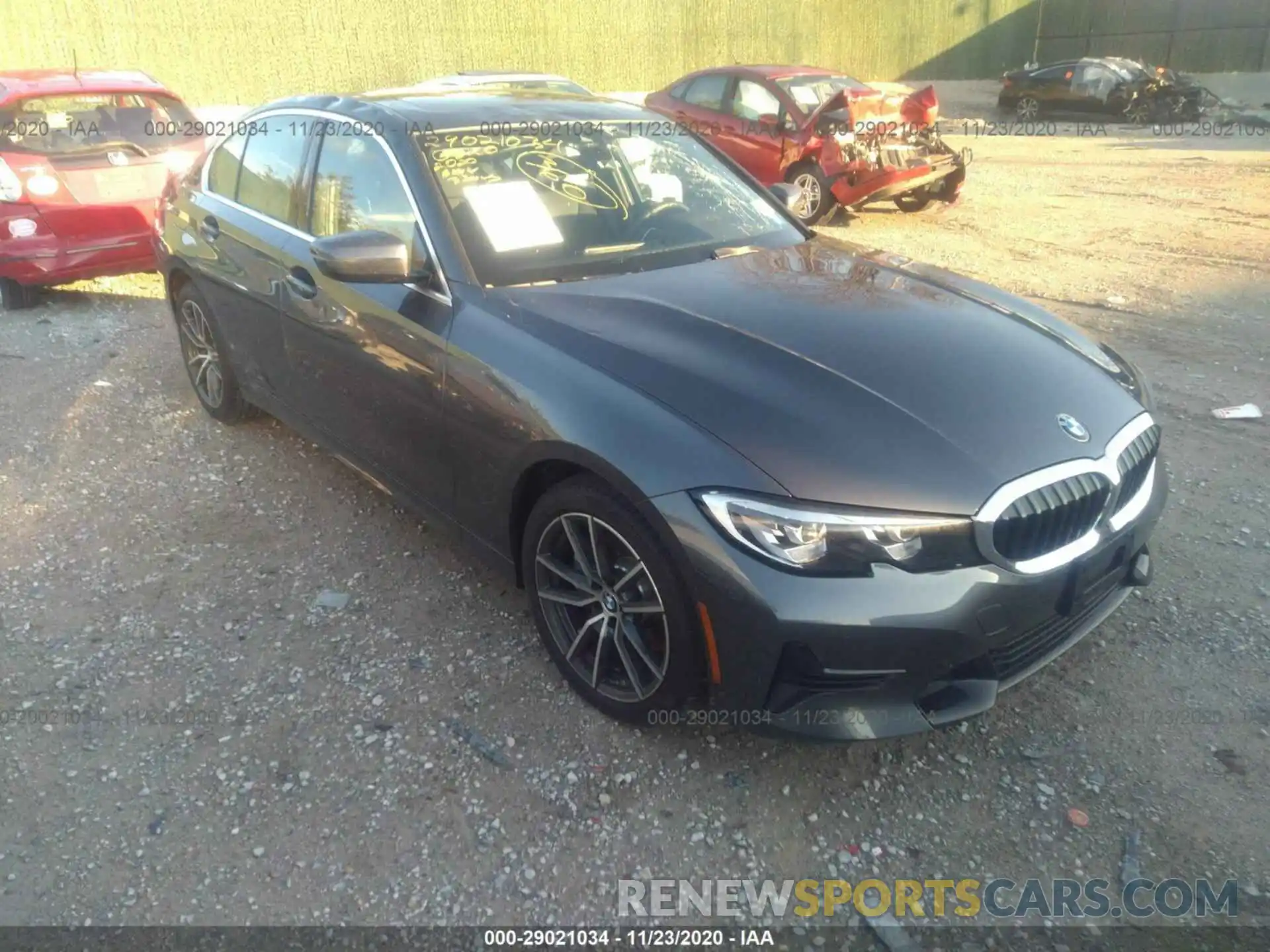 1 Photograph of a damaged car 3MW5R7J03L8B26993 BMW 3 SERIES 2020