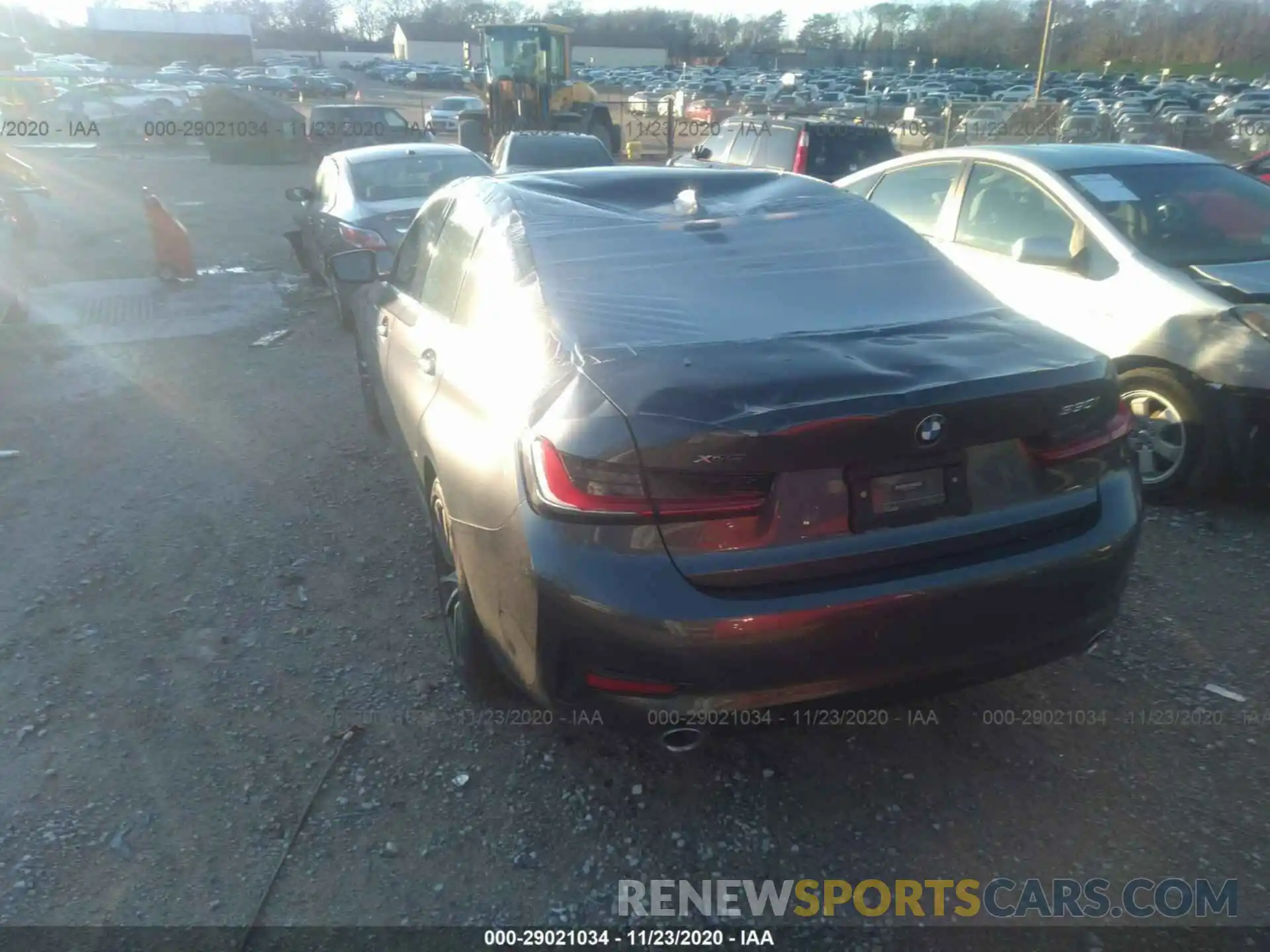 3 Photograph of a damaged car 3MW5R7J03L8B26993 BMW 3 SERIES 2020