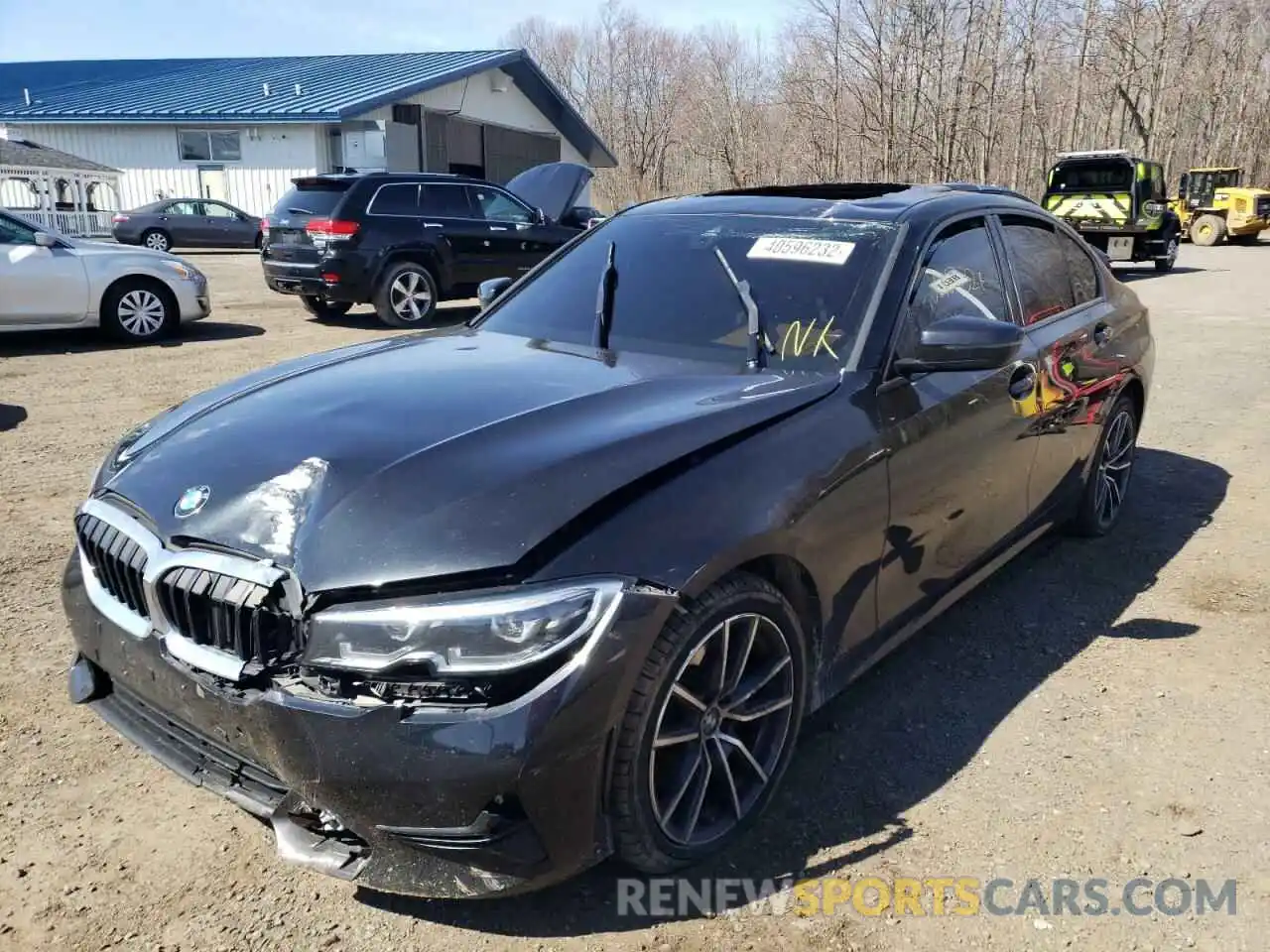 2 Photograph of a damaged car 3MW5R7J03L8B27416 BMW 3 SERIES 2020