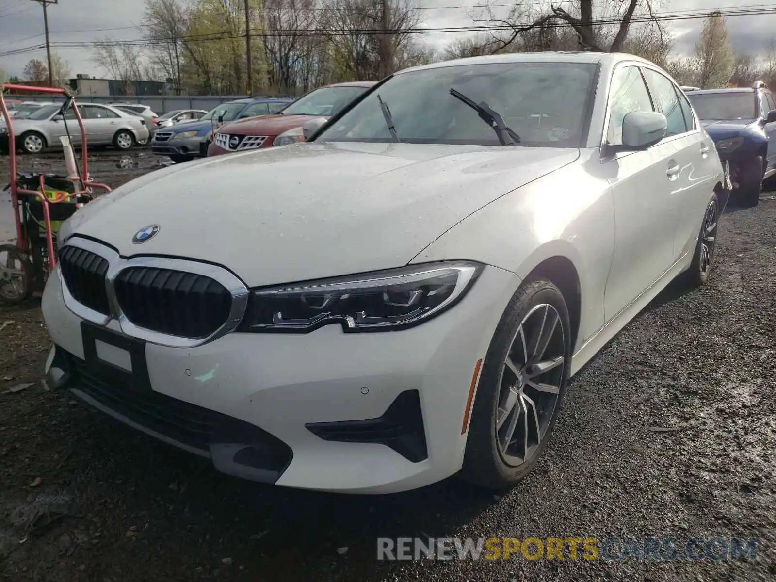 2 Photograph of a damaged car 3MW5R7J03L8B29411 BMW 3 SERIES 2020