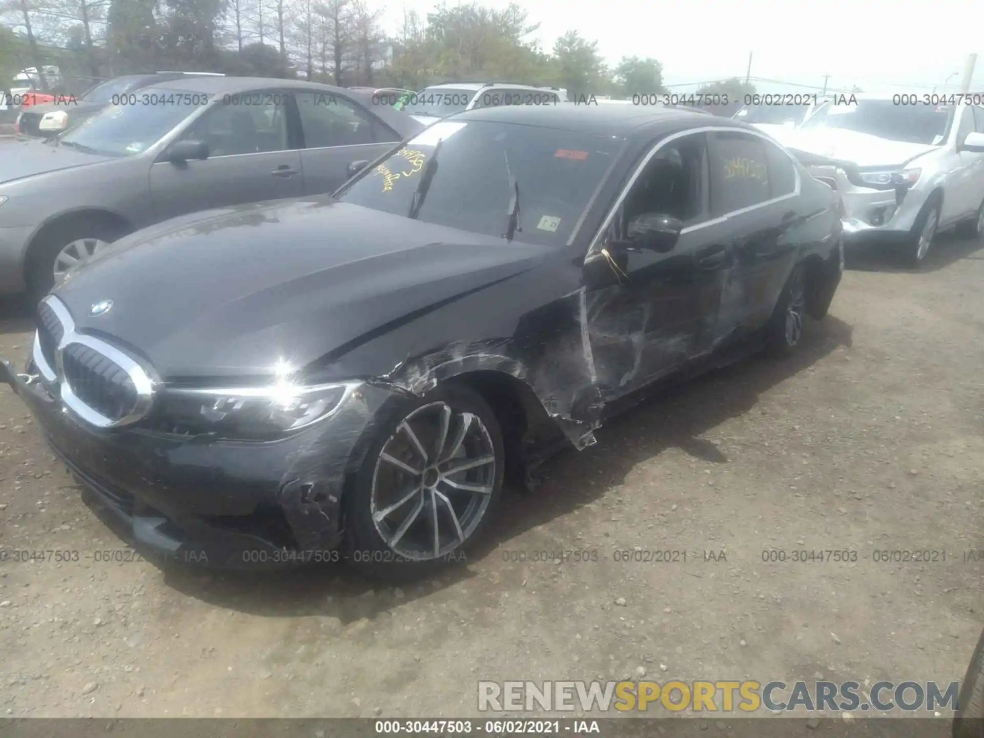 6 Photograph of a damaged car 3MW5R7J03L8B29540 BMW 3 SERIES 2020