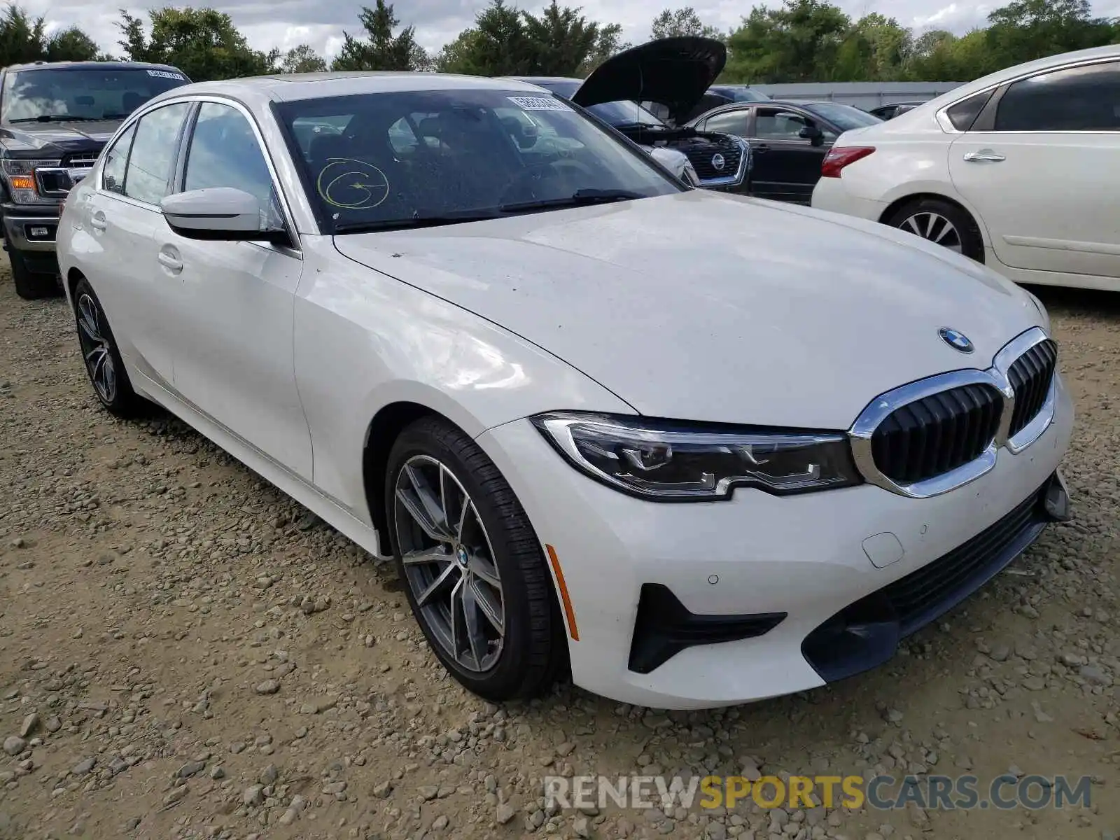 1 Photograph of a damaged car 3MW5R7J03L8B30400 BMW 3 SERIES 2020