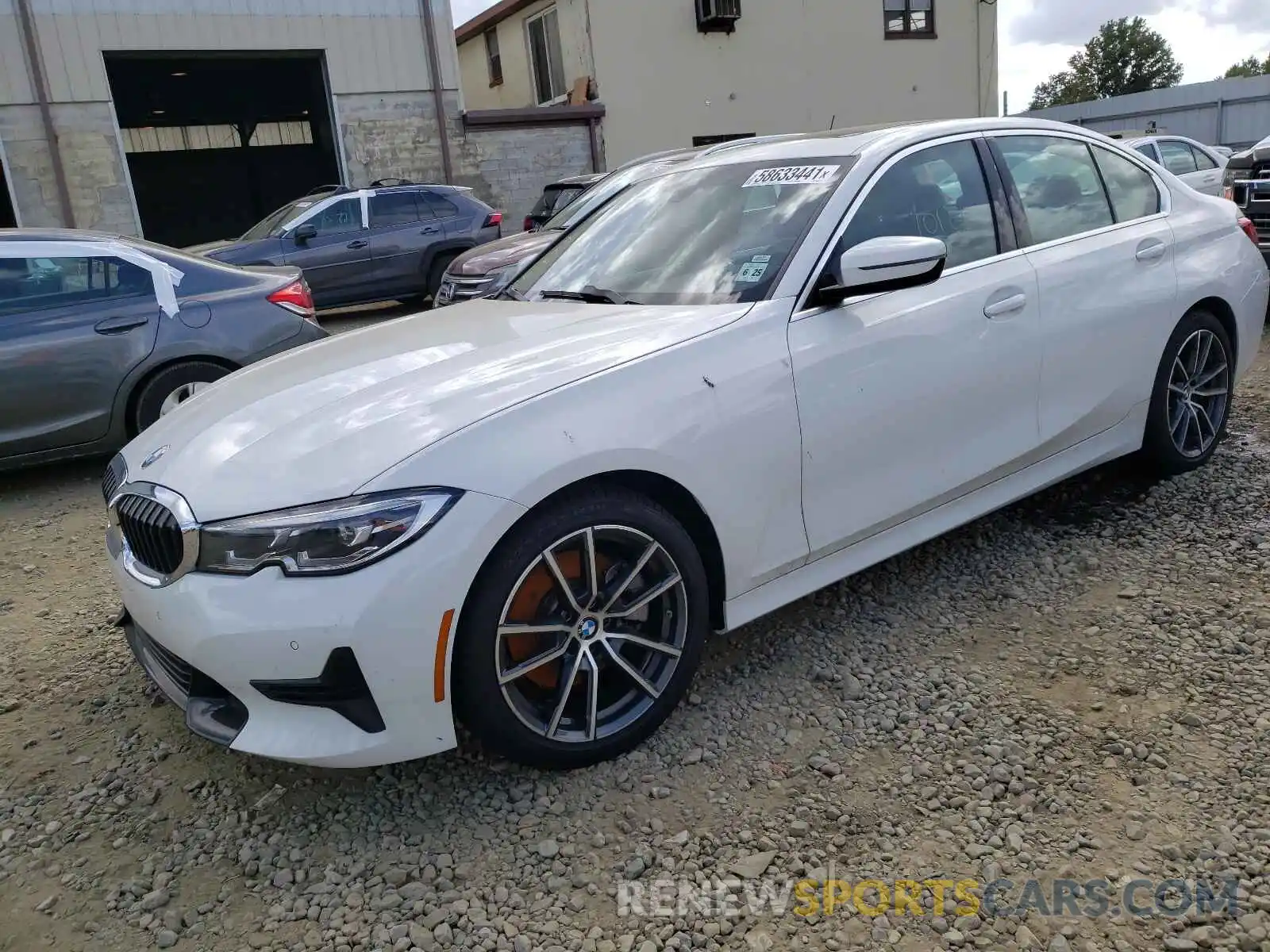 2 Photograph of a damaged car 3MW5R7J03L8B30400 BMW 3 SERIES 2020